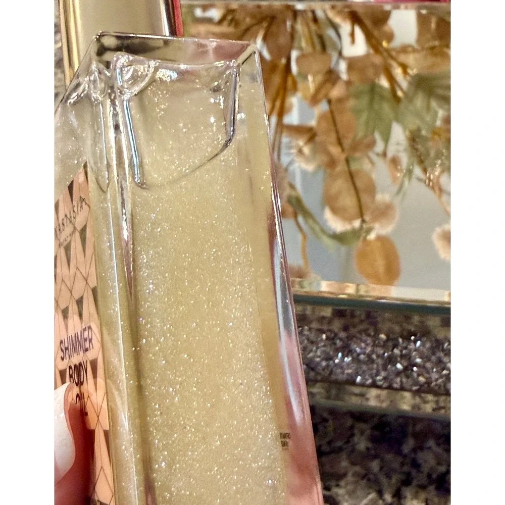New Anastasia Beverly Hills Shimmer Body Oil White 1.5 oz NIB ~ Summer Glow